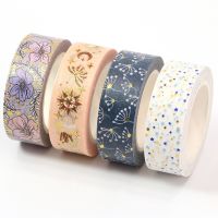 1Pcs Star Flower Washi Paper Masking Tape Decorative Adhesive Tape Scrapbooking Sticker For Diary Gift Wrapping Stationery тейпы Pendants