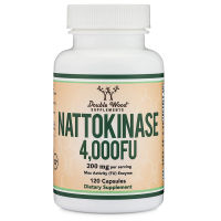 Double Wood Nattokinase Supplement 4,000 FU 120 Capsules