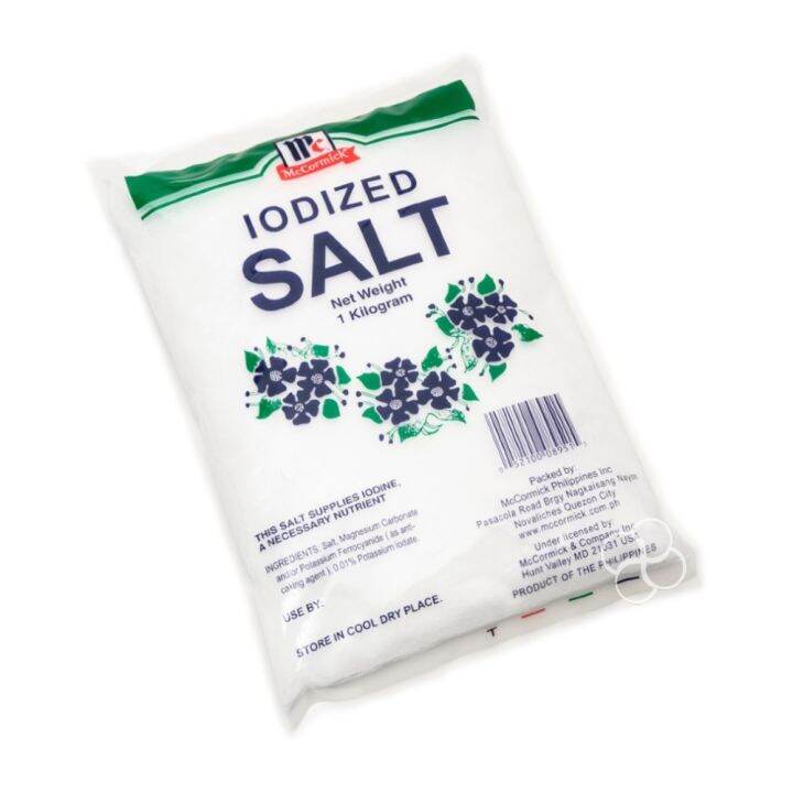 McCormick Iodized Salt 1kg | Lazada PH