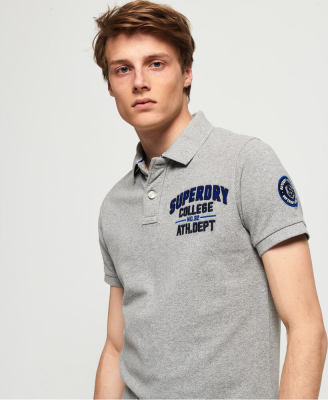 SUPERDRY SUPERSTATE SHADOW POLO - เสื้อโปโล สำหรับผู้ชาย