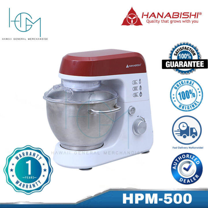 Hanabishi Professional Stand Mixer 4.2L HPM500 Lazada PH