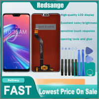 Redsange หน้าจอ LCD IPS ของแท้สำหรับ Asus Zenfone Max Pro (M2) ZB631KL หน้าจอสัมผัส Digitizer แทนการประกอบสำหรับ Asus Zenfone Max Pro (M2) ZB631KL จอจอแสดงผลหน้าจอสัมผัส Digitizer สำหรับ Asus ZB631KL LCD