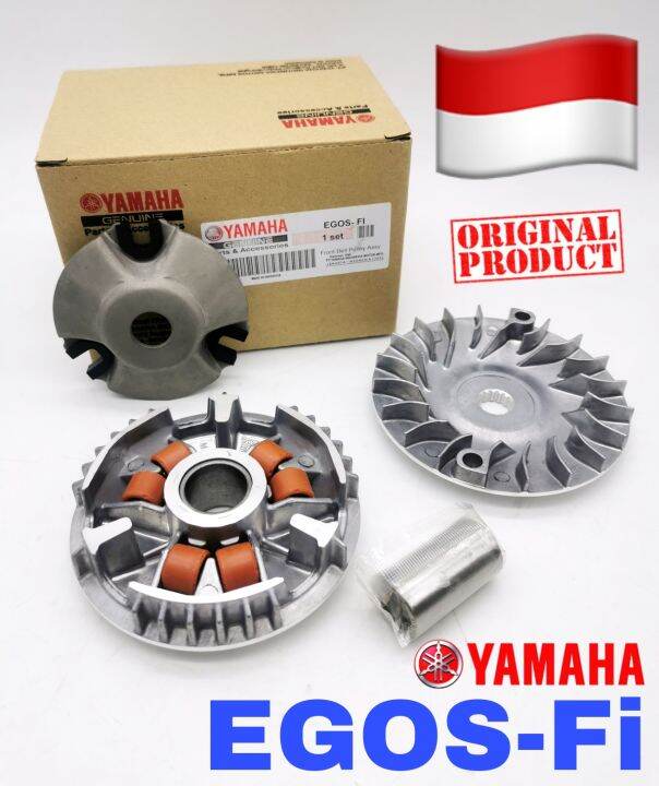 Pulley Set Yamaha Ego Fi Scooter Front Rear Indonesia Original Pully