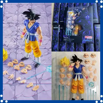 Dragon Ball Demoniacal Fit DF SHF SSJ2 Goku Majin Buster Super Saiyan  Action Figure Toy Model Gift
