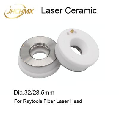 JHCHMX Raytools Ceramic Nozzles Holder Dia.32mm For Raytools AK270/BT230/BT240 Laser Head Bodor Glorystar Fiber Laser Machines