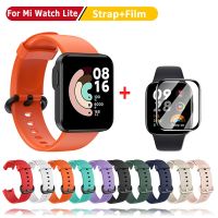 ✌ Oryginalny miękki silikonowy pasek do zegarka Redmi 2 Lite wymienne paski do Xiaomi mi Watch Lite akcesoria męskie damskie uniwersalne