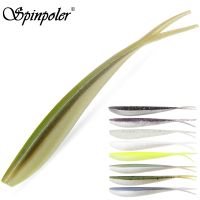 【cw】 Spinpoler Fishing Jerk 2 quot; 3 quot; 4 quot; Soft Plastic Jerkbait Artificial Bait Silicone Leurre Drop Shot Swim Jig