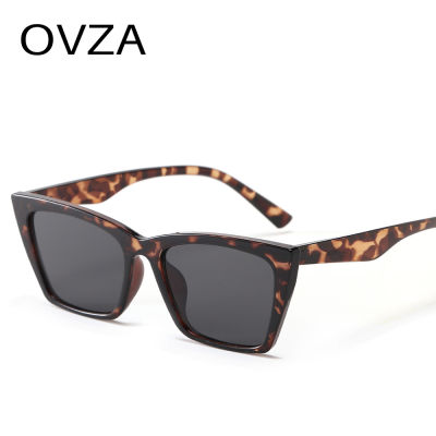 OVZA แว่นกันแดดผู้หญิงทรงตาแมวย้อนยุคยี่ห้อนักออกแบบแว่นตาวินเทจสำหรับผู้ชายเลนส์ UV400 S1099