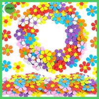 DOULI 160 PCS สติกเกอร์โฟม สติกเกอร์ดอกไม้โฟม สติกเกอร์ดอกไม้เล็กๆ ตกแต่งด้วยมือ ดีไอวาย งานฝีมือสำหรับวันแม่