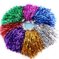 48Pcslot Hot Sale Cheer Dance Sports Supplies Comition Cheerleading Pom Poms Flower Ball Lighting Match Fancy Pom Poms