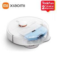 XIAOMI MIJIA เครื่องดูดฝุ่นแบบหุ่นยนต์ถูพื้น3S สำหรับกวาดฝุ่งผงในบ้าน4000PA Cyclone ไม้ถูพื้น LDS Scan App วางแผนอย่างชาญฉลาด LindaF