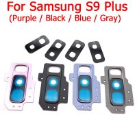 ทดสอบใหม่สำหรับฝาปิดเลนส์กระจกกล้องมองหลัง Samsung Galaxy S9 Plus มีที่ยึดเฟรมพร้อมสติกเกอร์อะไหล่เปลี่ยน