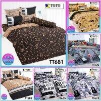 ?TeeBed? Toto โตโต้ ชุดผ้าปู (ขนาด 3.5/5/6ฟุต) (ไม่รวมผ้านวม) พิมพ์ลาย TT513 TT630 TT674 TT675 TT681 TT682 #TOTO2565