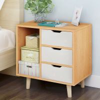 [COD] Bedside simple modern storage bedroom economical multi-functional mini bedside cabinet