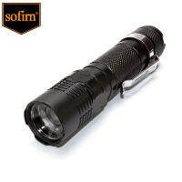 S11 Zoomable USB C Rechargeable 18650 LED Flashlight XPL 1200lm with Power Indicator and Magnet Tail