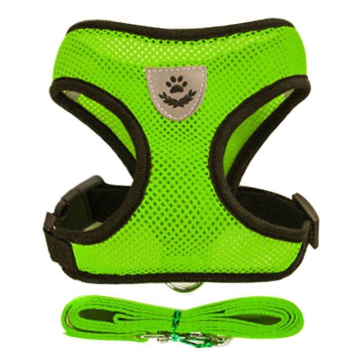 pets-baby-เครื่องประดับสุนัขสายจูงสุนัขและคอปกระบายอากาศได้ดีสะท้อนแสงสำหรับ-chien-french-bulldog-chihuahua-pugdog-เสื้อกั๊กสายรัดหน้าอก