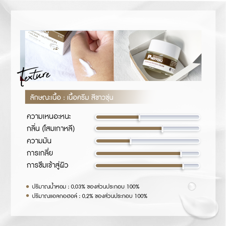 proyou-ginseng-nutrtion-cream-20g-โปรยู-สกินแคร์เกาหลี-ครีมโสมป่าเกาหลี-ช่วยต้านอนุมูลอิสระ-ลดริ้วรอย-บำรุงผิวที่เสื่อมสภาพ