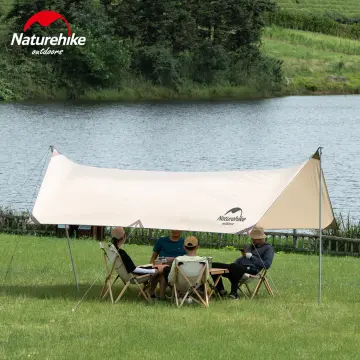 Naturehike Cotton Hexagonal Sun Shelter 3-4 Persons 4.5kg Rain