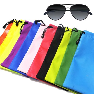 กระเป๋าใส่แว่นตาแบบใหม่แว่นกันแดด Pouch Serut กล่องใส่แว่นสายตาสั้นอุปกรณ์เสริมแว่นตาแบบพกพากระเป๋าแว่นตานุ่ม