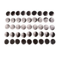 hedeguoji?45Pcs/Box Phase of The Moon Mini Paper Sticker Diary Scrapbooking Label Sticker