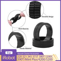 ล้อยางสำหรับ Irobot Braava 320 321 345 375T 380T 390T/Mint Plus 4200 5200 5200C ชิ้นส่วนอะไหล่เครื่องดูดฝุ่น