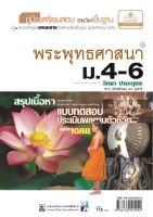 คู่มือเตรียมสอบสังคม พระพุทธศาสนา ม.4-6 โดย พ.ศ.พัฒนา