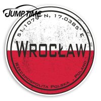 【▤】 Falcon Automotive Jump Wroclaw สติ๊กเกอร์ไวนิล-Wroclaw สติ๊กเกอร์ธงกระเป๋าเดินทางสติ๊กเกอร์ติดรถหน้าต่างกันน้ำอุปกรณ์เสริมรถยนต์