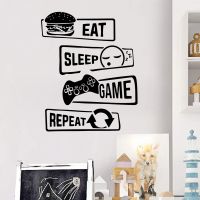 30x80cm English Game Handle Wall Sticker Backwall Room Living Room Study Restaurant Decoration Mural Pvc Wall Sticker Ms281