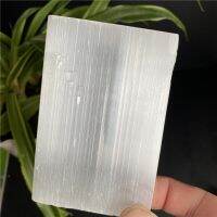 100% Kuarsa Alami Kristal Selenite Reiki Penyembuhan จักระแร่ Dekorasi Rumah Hadiah Harga Groir