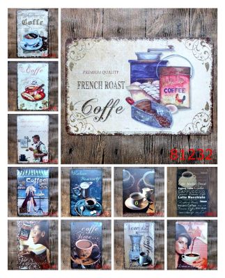 【HOT】◆☄ Metal Tin Sign of French Roast Relax Yourself for Restaurant