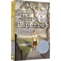 Paperboy newspaper boy childrens literature novel youth chapter novel childrens English extracurricular reading Newbury literature award silver prize novel English original imported book