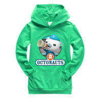 The Octonauts เสื้อมีฮู้ดสำหรับเด็กวัยรุ่นชายเสื้อสเวตเตอร์มีฮู้ดแขนยาวมีฮู้ดสำหรับฤดูใบไม้ผลิฤดูใบไม้ร่วงเสื้อผ้าเด็กลายการ์ตูน65% ผ้าฝ้าย + โพลีเอสเตอร์35% ไฟเบอร์สำหรับเด็กผู้หญิง0000