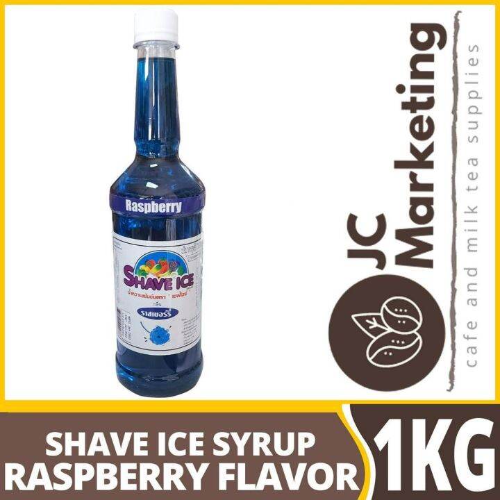 Shave Ice Raspberry Snow Cone Syrup 1kg Newx More Flavors are AVAILABLE