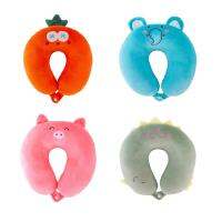 30x30cm Cartoon Soft U-Shaped Neck Protection Pillow Office Sleep Nap Cushion Travel Car Train Head Support