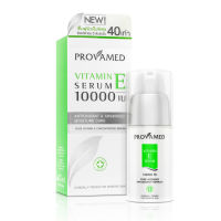 PROVAMED VITAMIN E 10000 IU โปรวาเมด วิตามิน อี 10000 ไอยู สำหรับ ผิวแห้งกร้าน ขาดความชุ่มชื้น ริ้วรอย ฝ้า กระ จุดด่างดำ ผิวที่ต้องการดูแลหลังออกแดด