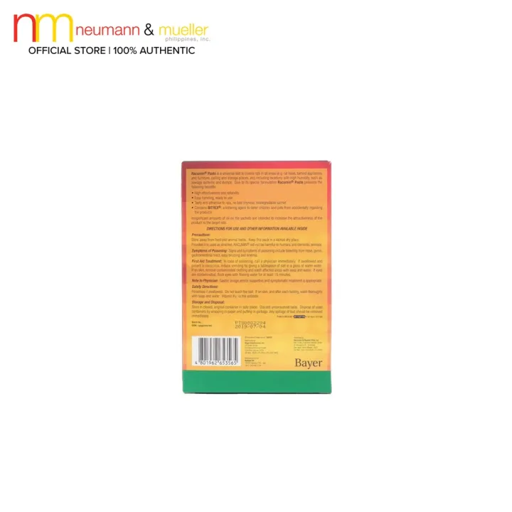 Bayer Racumin ReadyToUse Paste Rat Killer (100g) durable Lazada PH