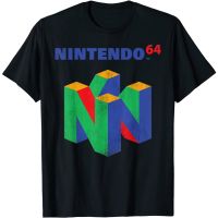 HOT ITEM!!Family Tee Couple Tee Adult Clothes Nintendo 64 Classic Retro Vintage Logo Graphic T-Shirt