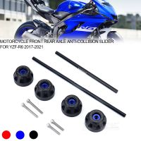 ❈ For YAMAHA YZF-R6 2017-2021 Motorcycle Front Rear Wheel Protect Anti-Fall Axle Protector Accessories YZFR6 2020 YZF R6 2019 2018