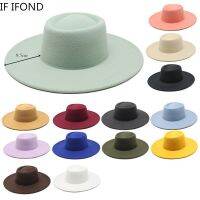 ✥ Wide Brim Fedora Hat Women