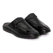 Giày sabo, giày sục da bò thật đục lổ thoáng mát VO Shoes HT811
