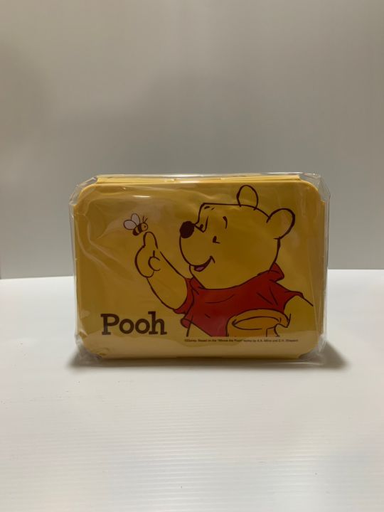 กล่องใส่อาหาร-pooh-ลิขสิทธิ์แท้-ขนาด-1950-cc-สุดน่ารัก-ส่งจากไทย