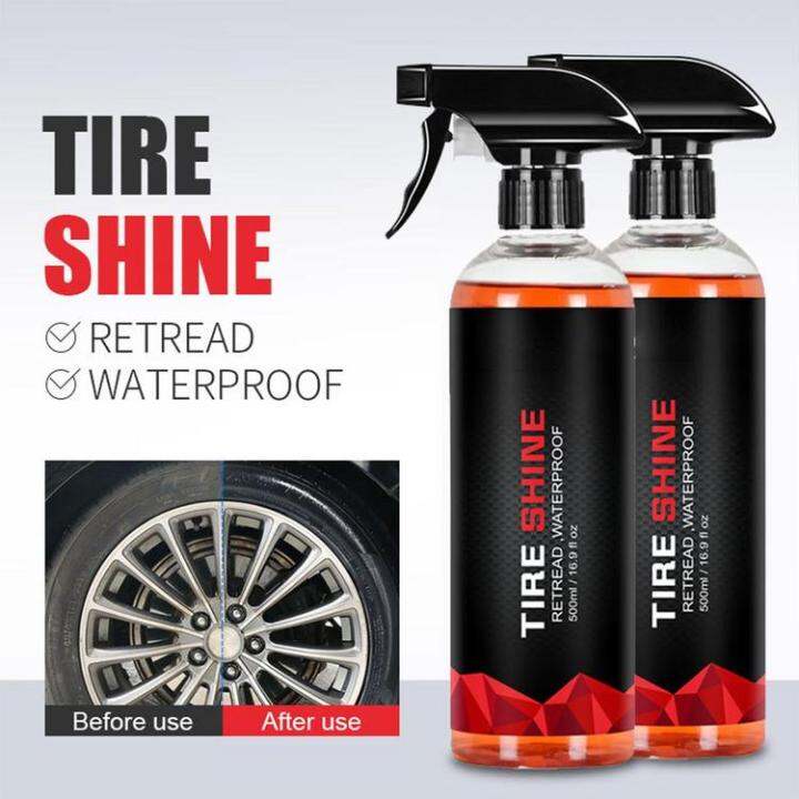 tire-shine-spray-500ml-car-tire-blackening-ceramic-coating-spray-liquid-refurbishing-agent-auto-washing-accessories-spraying-wax-clean-rational