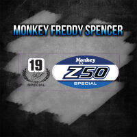 sticker Honda Monkey Freddy Spencer ติดกระเป๋า