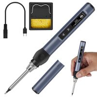 Soldering Iron Kit 65W Mini Portable Electric Soldering Iron Fast Heating Soldering Iron With 180°F To 780°F Adjustable