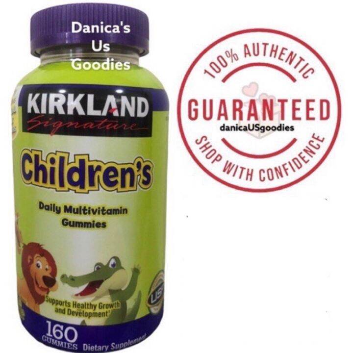 Kirkland Children Vitamins Gummies Lazada PH