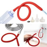 【YD】 50cm/100cm/150cm Silicone Fexible Enema Cleaner Nozzle Anal Tube Vaginal Washing Shower Douche