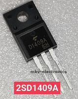 (1ตัว) D1409A , 2SD1409A , DARLINGTON TRANSISTOR NPN 6A 600V TO-22OFP