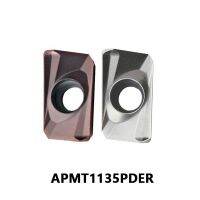 APMT APMT11 1135PDER APMT1135PDER-H1 NX2525 VP15TF HTI10 TED128 F7030 ใบมีดดั้งเดิมที่มีประโยชน์สําหรับเครื่องมือกลึงเครื่องกลึง CNC