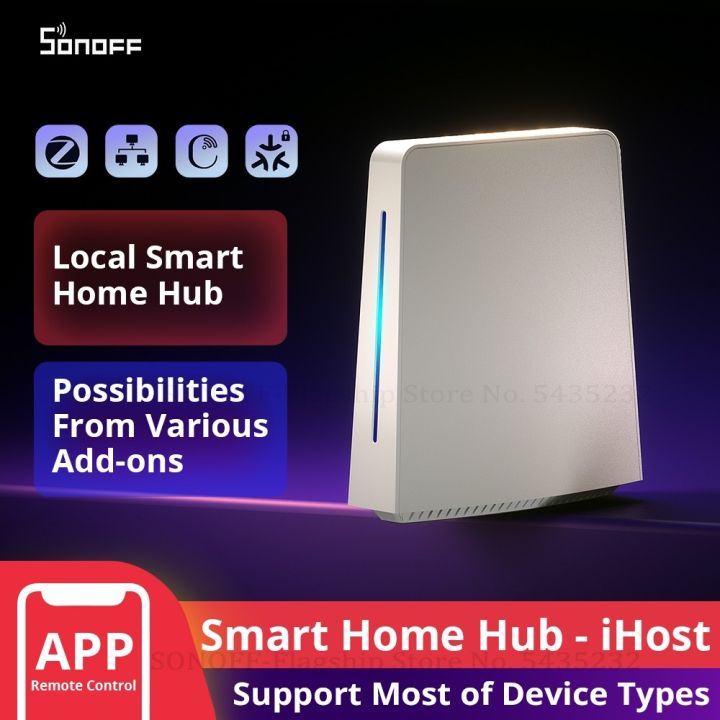 jiuch-sonoff-ihost-ฮับสมาร์ทโฮม-aibridge-เกตเวย์-zigbee-matter-hub-เซิร์ฟเวอร์ส่วนตัวท้องถิ่นที่เข้ากันได้กับ-wi-fi-อุปกรณ์-lan-เปิด-api