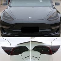 hot【DT】 Tesla 3 Y 2017-2023 PPF Blackened Headlight Taillight Foglight Film Modification Color Changing